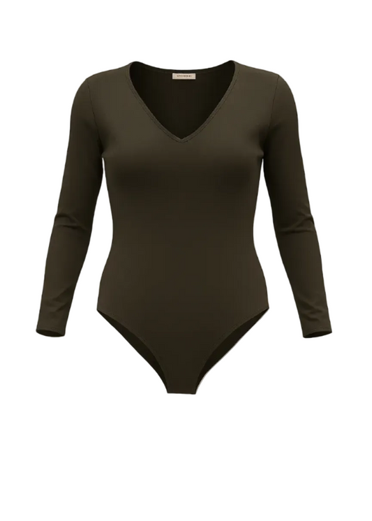 Body Lange Mouw Zwart
