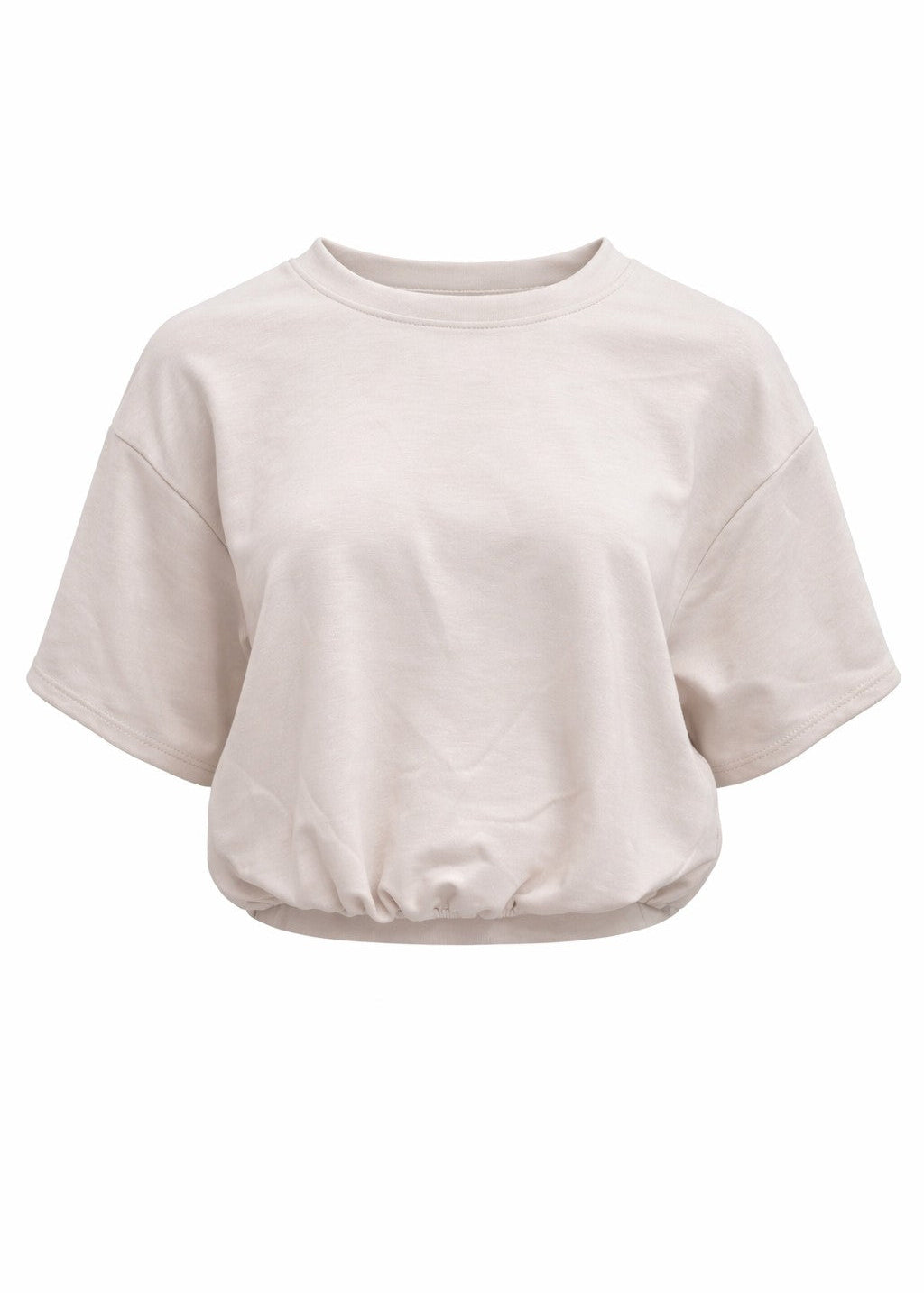 crop top beige dames