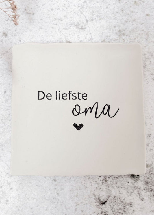 tegeltje de liefste oma