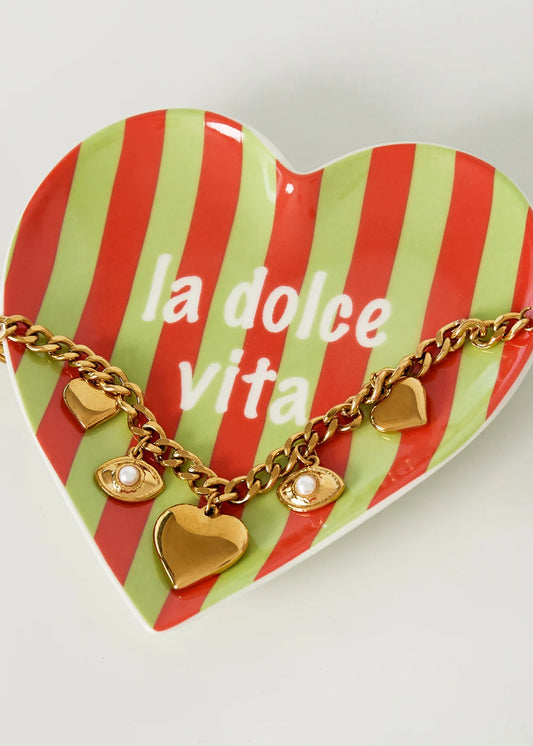 Keramiek Sieradenschaaltje La Dolce Vita – 11,8 cm
