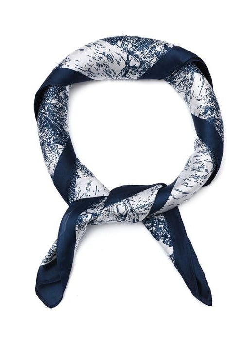 Sjaaltje Blauw Paisley