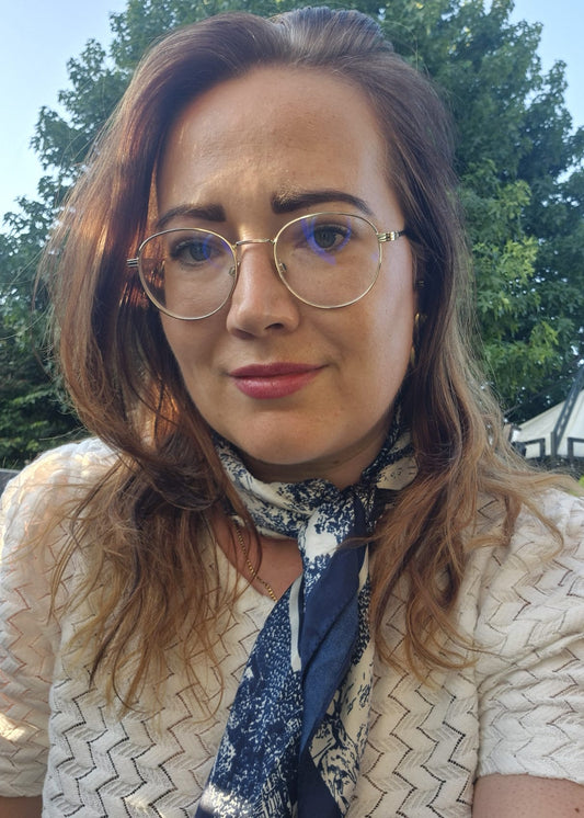 Sjaaltje Blauw Paisley