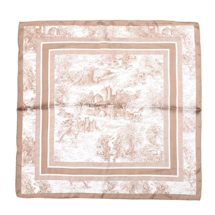 Sjaaltje Beige Paisley