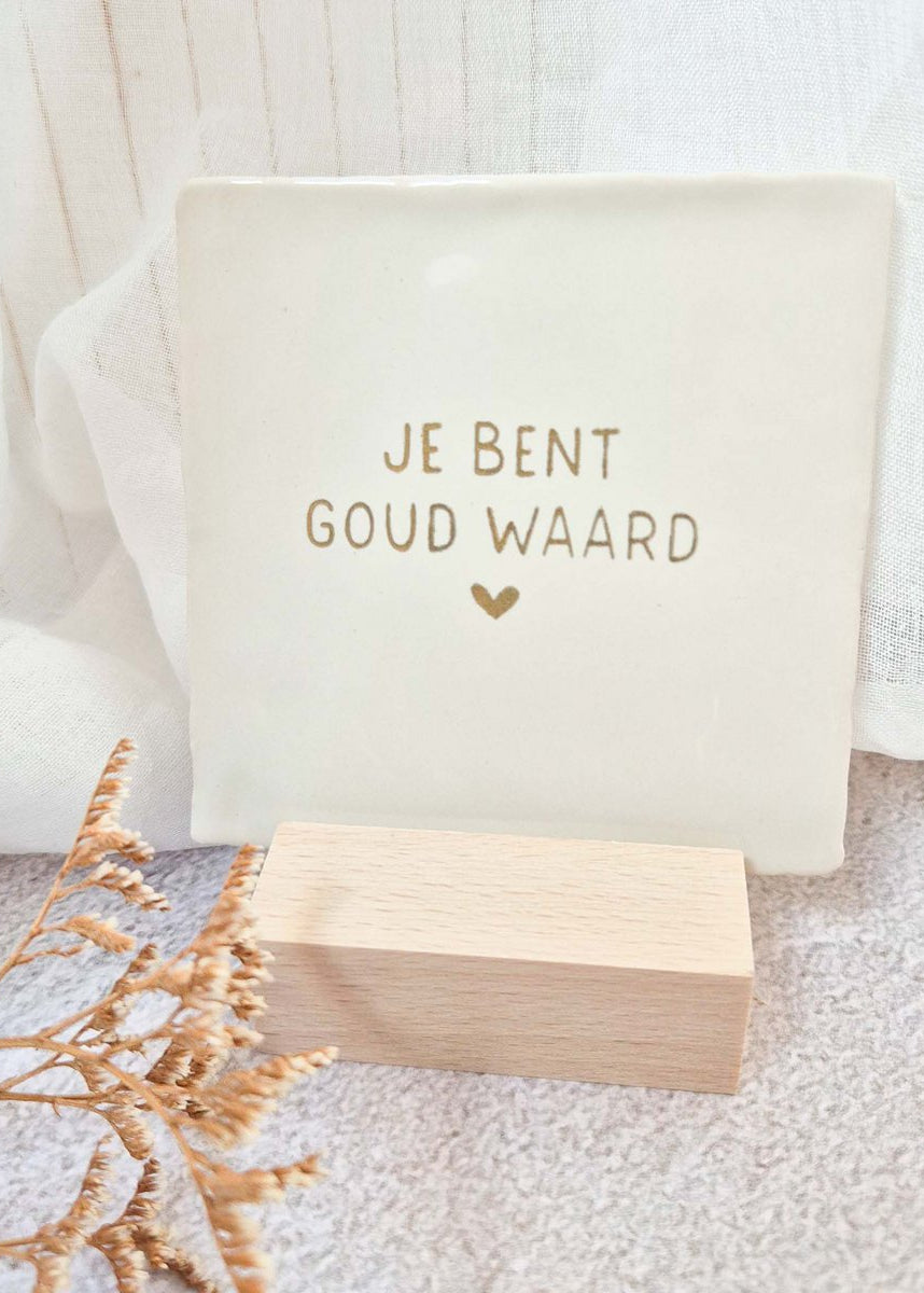 tegeltje jebentgoudwaard