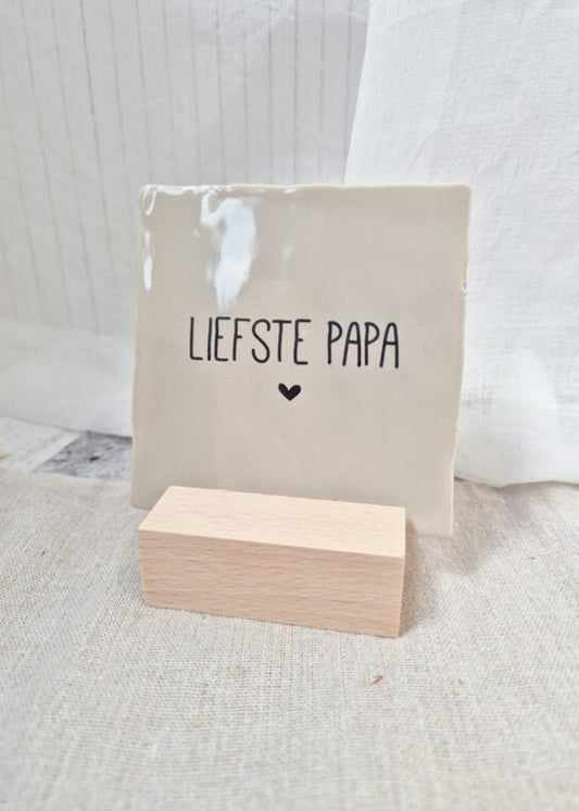 tegeltje liefste papa