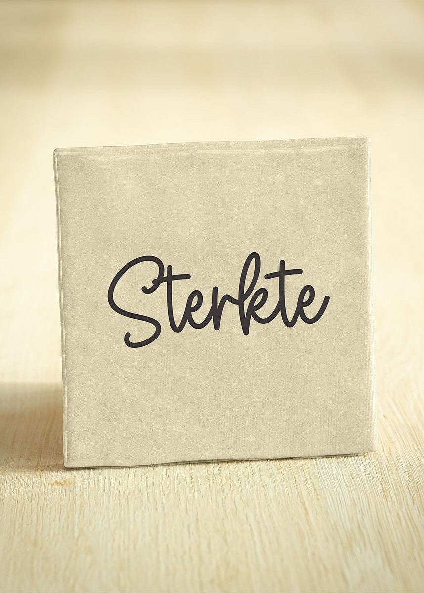 Tegeltje Sterkte